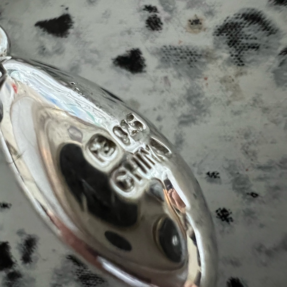 String Silver 925 Stamped Beautiful Necklace - image 3